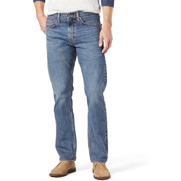 Signature By Levi Strauss S37 Slim Mens Jeans 38W x 32L - Picture 2 of 8